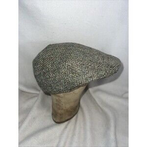 Harris Tweed FAILSWORTH Newsboy Hat Cap Cabbie Men’s 7 1/4 Wool Peaky Blinder